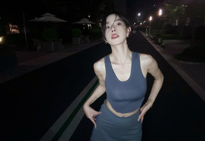  喜欢夜跑的女人