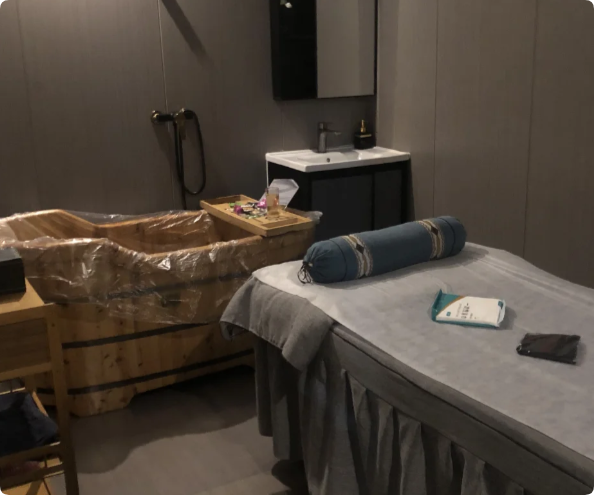 夜上海：木桶浴养生初体验